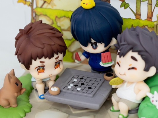 盗墓笔记 张起灵+吴邪+王胖子 雨村拾趣