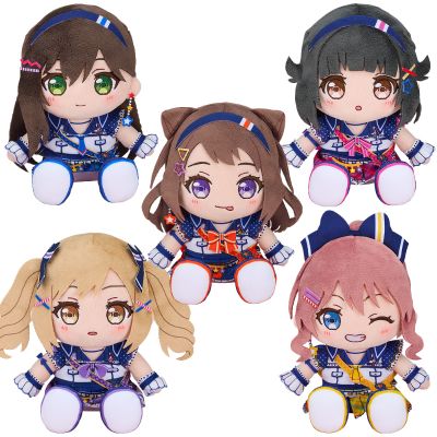 BanG Dream! 少女乐团派对 毛绒玩偶 Poppin'Party 户山香澄/花园多惠/牛込里美/山吹沙绫/市谷有咲