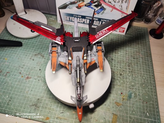 PG 机动战士高达SEED  FX-550+AQM/E-X01 Skygrasper + Aile Striker 空中霸王