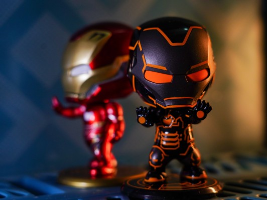 COSBABY(S) 迷你珍藏人偶 复仇者联盟4：终局之战 钢铁侠 (创战光速橙)