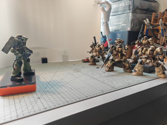 HG 机动战士高达 库库鲁斯·多安的小岛  地表高机动型扎古（艾格巴专用）