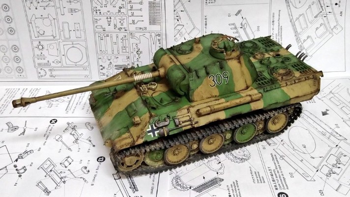 35065 1/35 德国 豹式 中型坦克