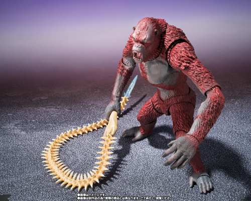 S.H.MonsterArts 刀疤王《哥斯拉大战金刚2：帝国崛起》