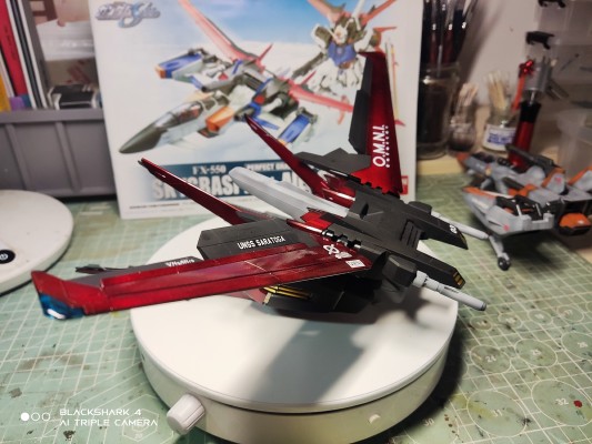 PG 机动战士高达SEED  FX-550+AQM/E-X01 Skygrasper + Aile Striker 空中霸王