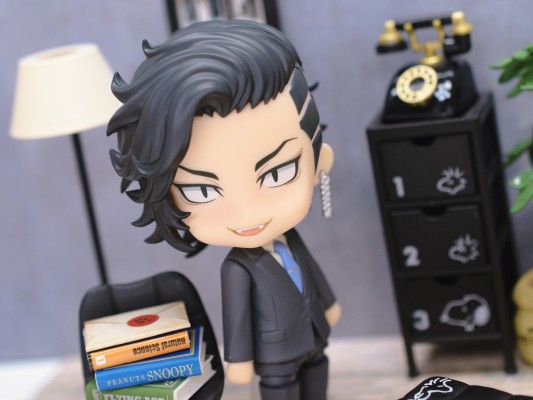 黏土人もあ 黒スーツ 