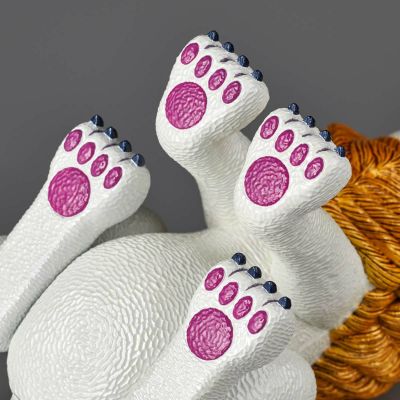 三沢厚彦 ANIMALS 狮子 金色 软胶完成品