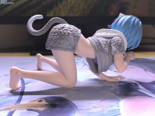 Desktop Cute Re:从零开始的异世界生活 雷姆~猫咪居家服~新装版