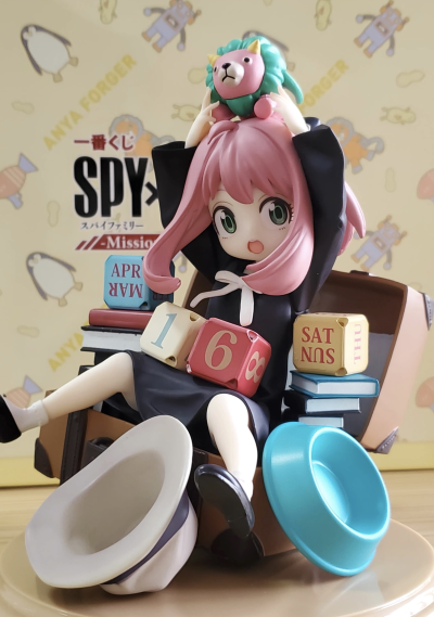 一番赏 A奖 间谍过家家 阿尼亚·福杰 方块日历附属