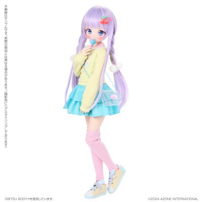 AOD523-ULM Poe-Poe ×艾莉丝收集 小型 尤莉 ～美味棒棒糖～ 水色