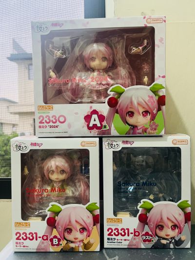 良笑赏 樱花未来2024 B奖 粘土人#2331-a 樱花未来（水手服）