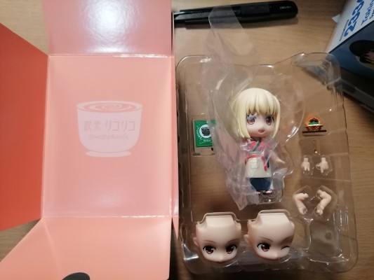 粘土人#2336 莉可丽丝 井上泷奈 莉可丽可咖啡店工服