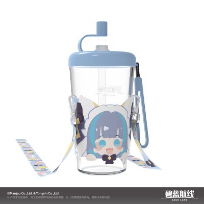 碧蓝航线 带喵出行！小柴郡主题 随行吸管杯