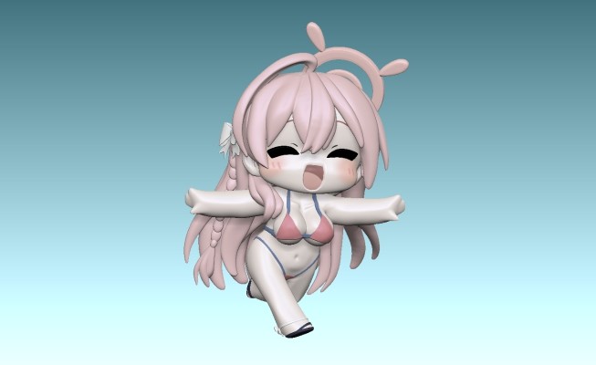 蔚蓝档案 泳装花子