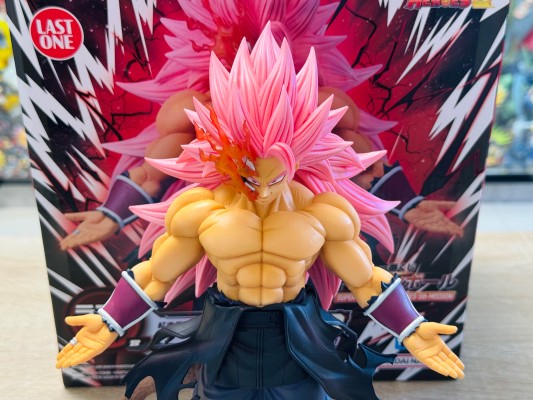 一番赏 超级龙珠英雄-第五任务 MASTERLISE 最终大奖 红色假面赛亚人（超级赛亚人桃红火力全开）最终大奖版