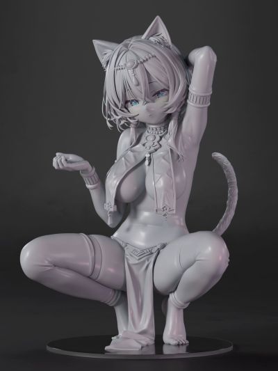 褐色猫娘 毛毛