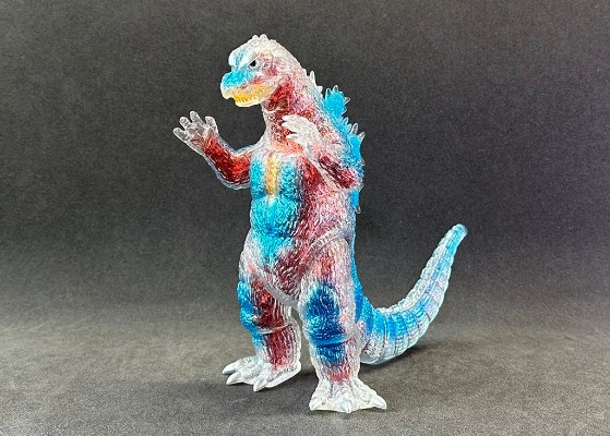 摩斯拉大战哥斯拉 哥斯拉1964 软胶 第10期配色