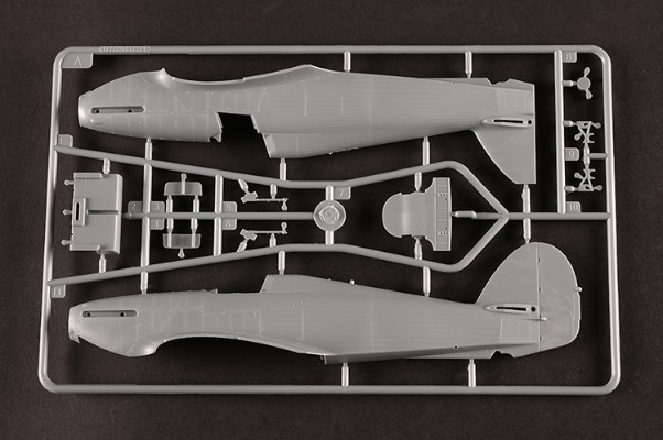 编号：81779 1/48 军用飞机系列 英国“飓风”Mk.ⅡC/TROP