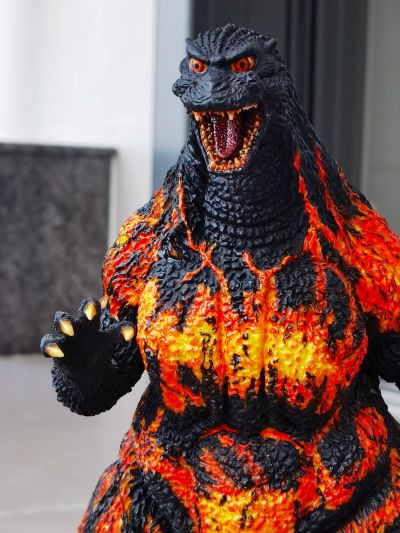 东宝30厘米系列 酒井祐司造形杰作 哥斯拉（1995） 香港登陆