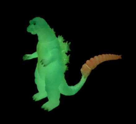 中等尺寸系列 第10弹 哥斯拉（1964）夜光绿