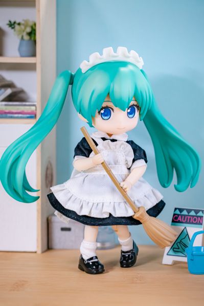 粘土娃 工作穿搭 短版女仆服（黑色/棕色）