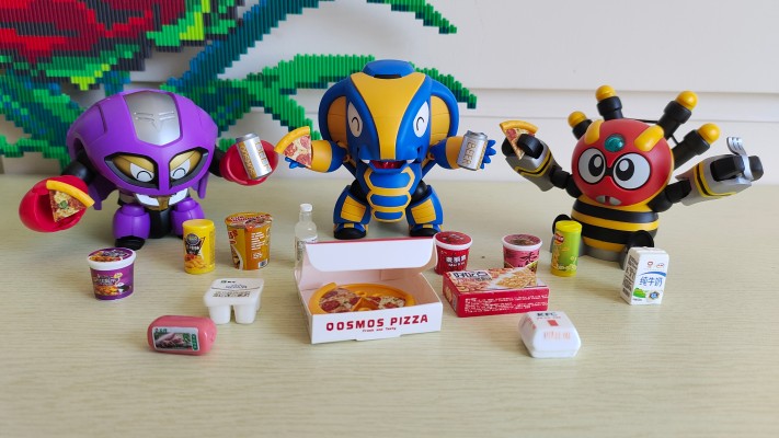 QOSMOS 铁甲小宝系列 第二弹：鲨鱼辣椒+蜘蛛侦探