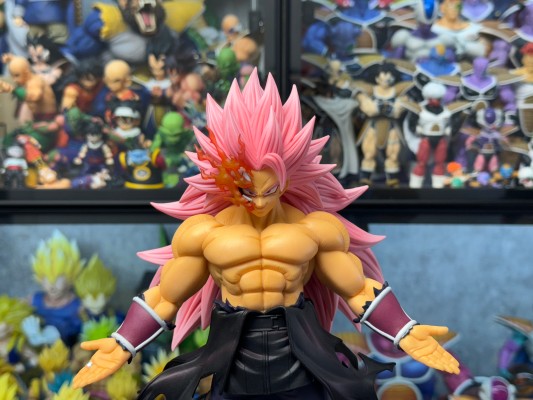 一番赏 超级龙珠英雄-第五任务 MASTERLISE 最终大奖 红色假面赛亚人（超级赛亚人桃红火力全开）最终大奖版