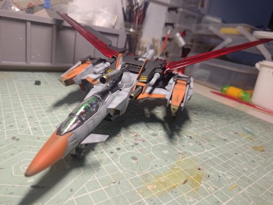 PG 机动战士高达SEED  FX-550+AQM/E-X01 Skygrasper + Aile Striker 空中霸王
