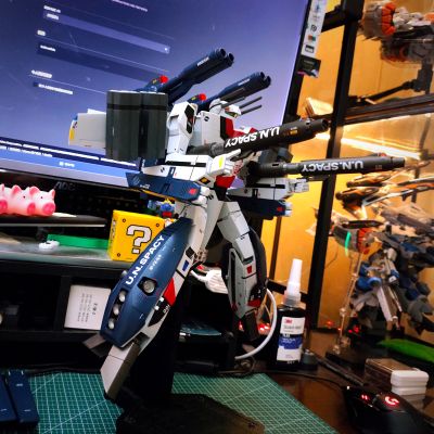 DX超合金  超时空要塞 可曾记得爱 VF-1S 冲锋女武神（一条辉专用） 内构细节版