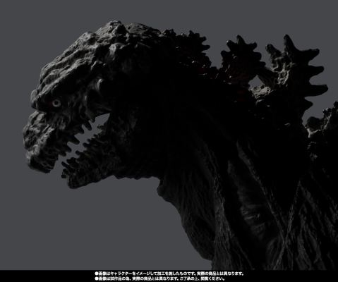 S.H.MonsterArts  哥斯拉（2016） 第四形态 新·哥斯拉：黑白版