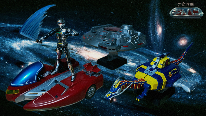 超合金魂  宇宙刑事卡邦 GX-106 电子星兽多鲁+基拉飞碟