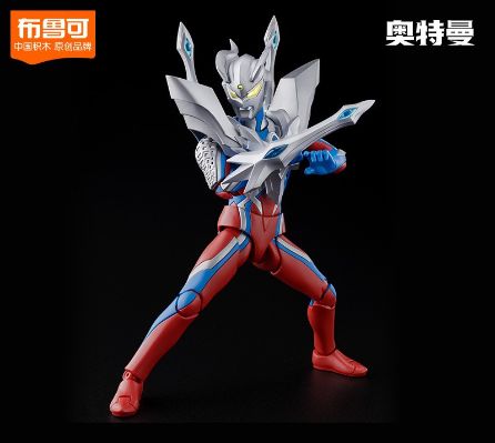 布鲁可超动积木人传奇版 终极赛罗