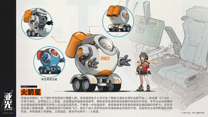 亚光：星间千年（暂名）火箭星