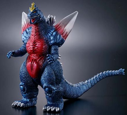 电影怪兽系列 太空哥斯拉 复古配色