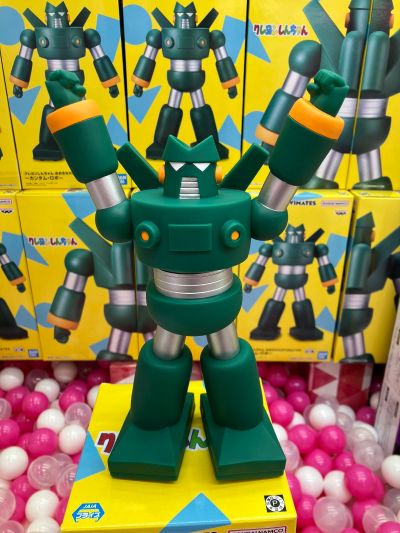 大号SOFVIMATES 蜡笔小新 钢弹勇士 钢达姆机器人