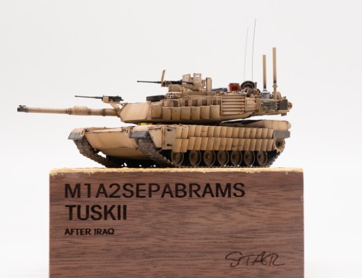 72-003 美国M1A2 SEP“艾布拉姆斯” TUSK II主战坦克