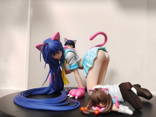 一骑当千 关羽云长 -猫耳粉蓝色-