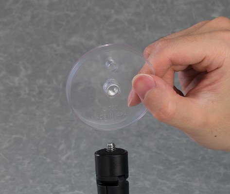 粘土人配件系列 拍照用底座 2个一套 （透明色/透明橙色/透明粉色/透明灰色/透明蓝色/透明绿色）