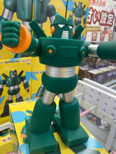 大号SOFVIMATES 蜡笔小新 钢弹勇士 钢达姆机器人