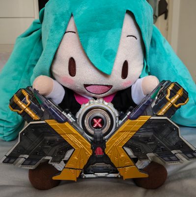 超大毛绒玩偶 初音未来 校服款