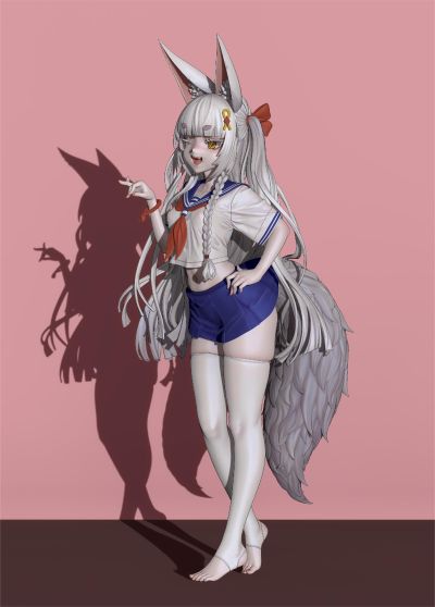 碧蓝航线 朝凪 水手服ver