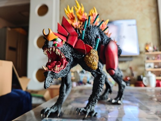 东宝30厘米 哥斯拉大战新世纪福音战士  兽化2号机 哥斯拉模式 新装版