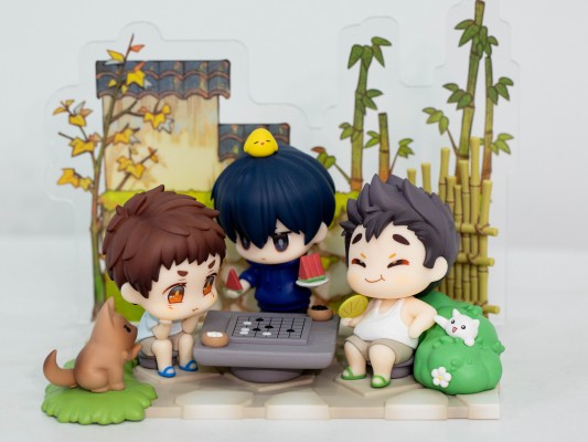 盗墓笔记 张起灵+吴邪+王胖子 雨村拾趣