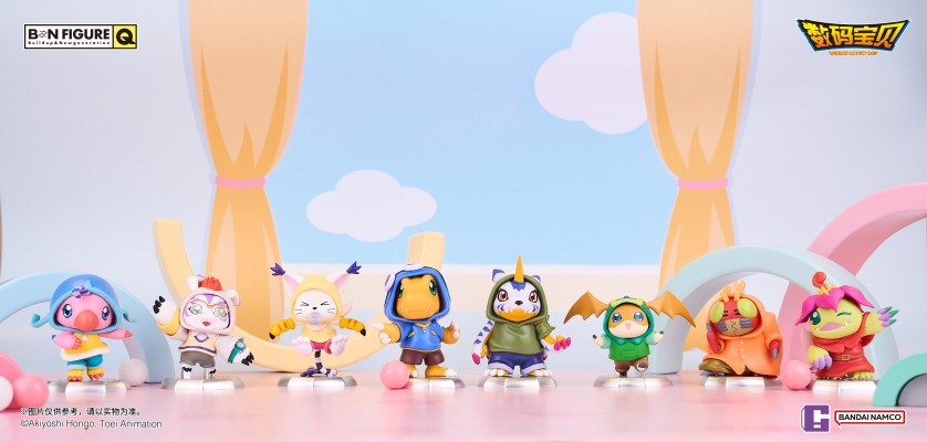 BNFIGURE Q 数码宝贝 玩偶服ver.III