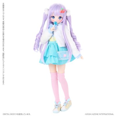 AOD523-ULM Poe-Poe ×艾莉丝收集 小型 尤莉 ～美味棒棒糖～ 水色