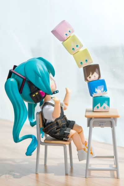 粘土娃 工作穿搭 长版女仆服（黑色/绿色）