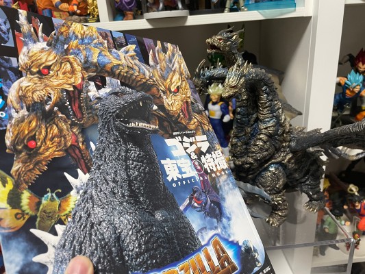 著名造型师系列 哥斯拉之终极战役 凯撒基多拉 最终之战