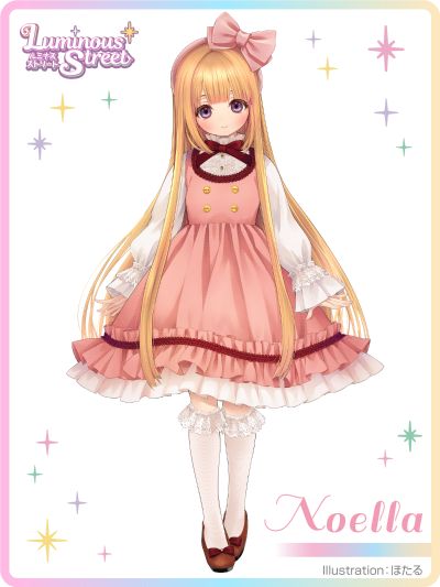 POD055-LNP Luminous*Street/诺艾拉  ～你和我～ 淡粉色
