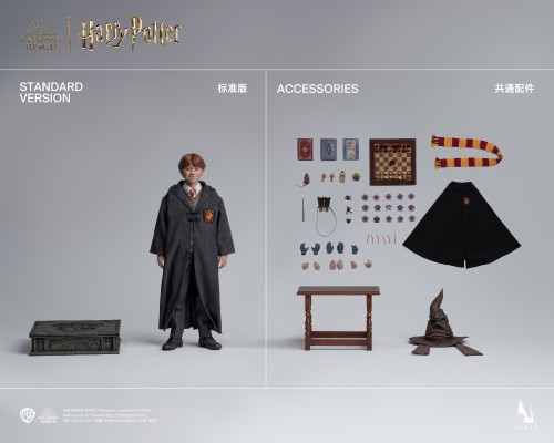 哈利波特与魔法石 罗恩·韦斯莱 学院服