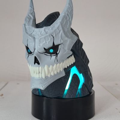 怪兽8号 发光头雕