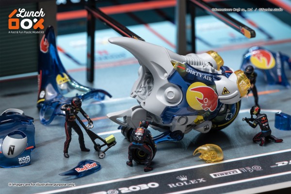 LUNCHBOX 30分钟系列 第二弹 大兜丸 Dynastes 透明蓝配色